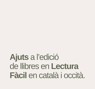 Ayudas para la edición de libros de especial interés cultural o de temáticas y géneros poco difundidos en lengua catalana u occitana 