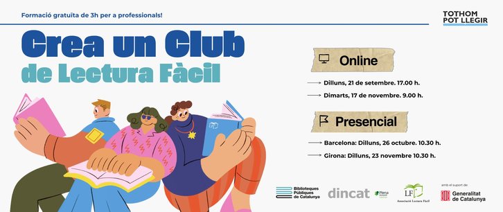 Vols aprendre a crear un Club de Lectura Fàcil?